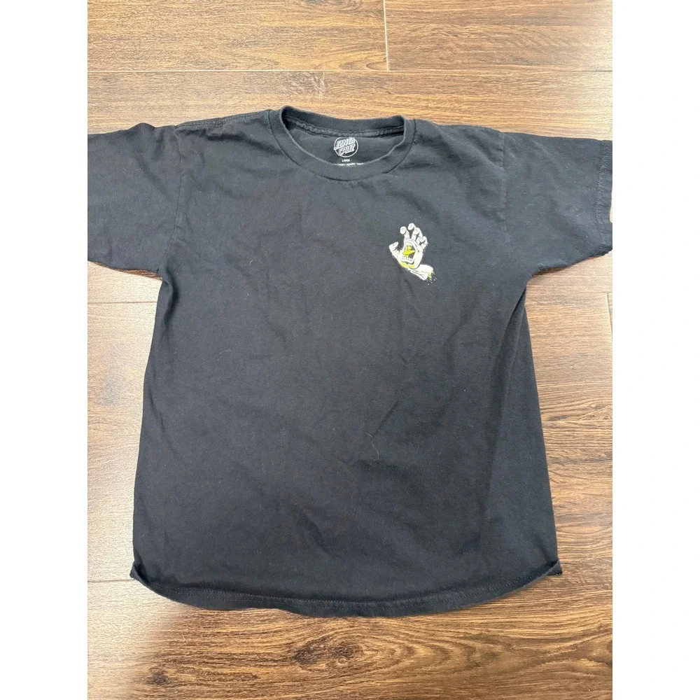 Santa Cruz Screaming Hand Kids T-Shirt – Youth Large